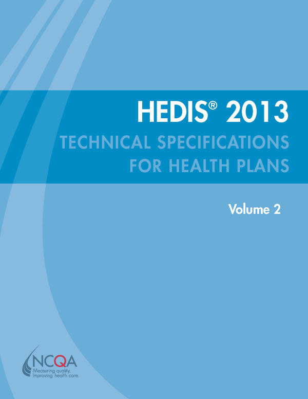 HEDIS 2013